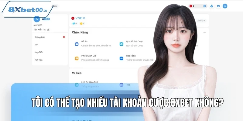 Mỗi hội viên chỉ được sở hữu 01 tài khoản cược 8XBET