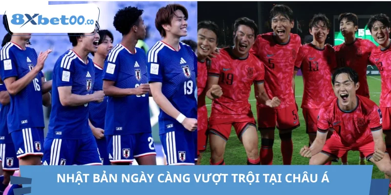 Nhật Bản ngày càng vượt trội tại châu Á